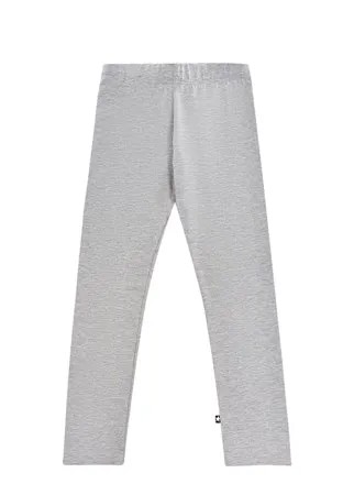 Хлопковые леггинсы Nica Grey Melange Molo