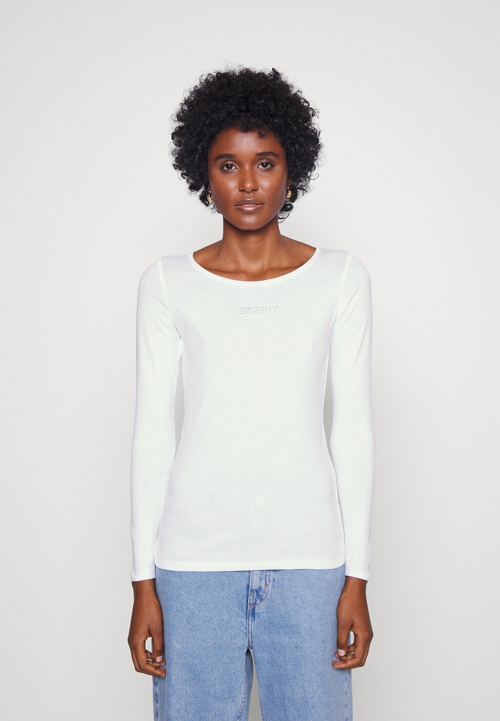 Рубашка с длинным рукавом Esprit, цвет white