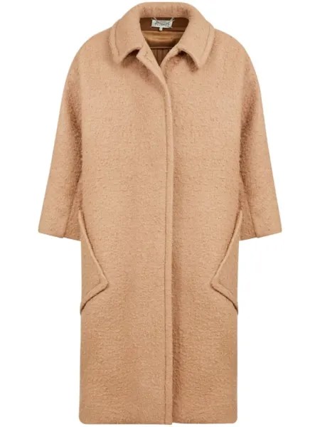 Maison Margiela пальто оверсайз, нейтральный цвет