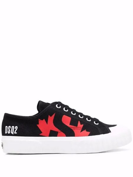Dsquared2 кеды из коллаборации с Superga