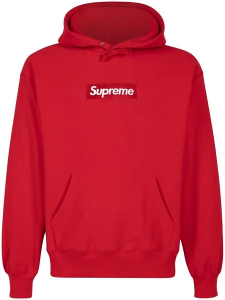 Худи Box Logo FW 23 Supreme, красный
