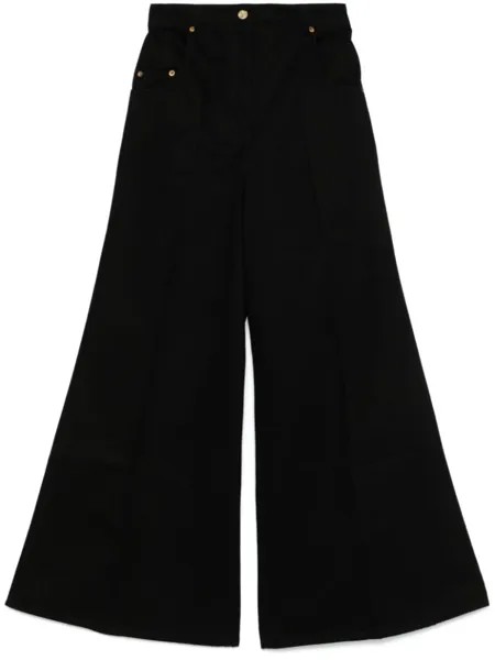 Nina Ricci широкие джинсы, черный