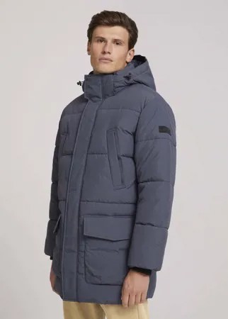 Парка мужская TOM TAILOR 1026688 серая S