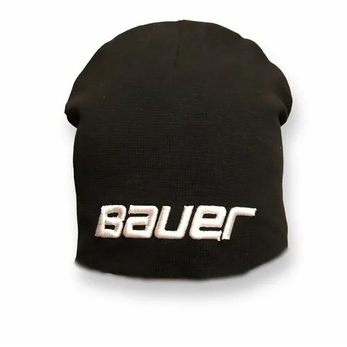 Шапка Bauer, размер 56/58, черный
