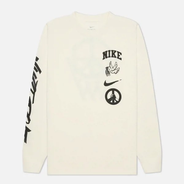 Лонгслив мужской Nike DM2574 бежевый L