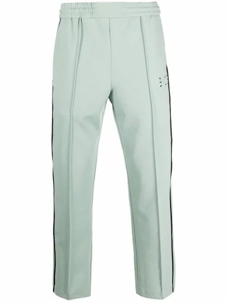 MCQ спортивные брюки с контрастной отделкой