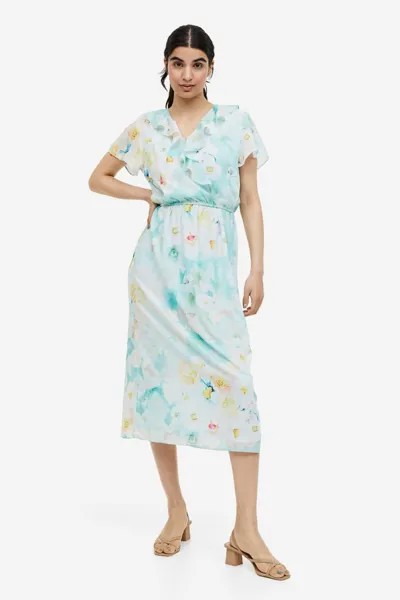 МАМА Шифоновое платье для кормящих мам H&M