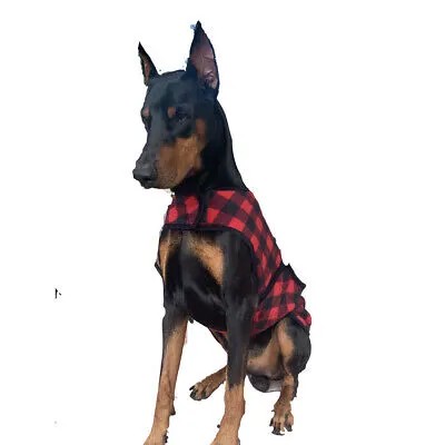 Пальто для собаки GH Bass - Co., красный/черный, размер X-Small