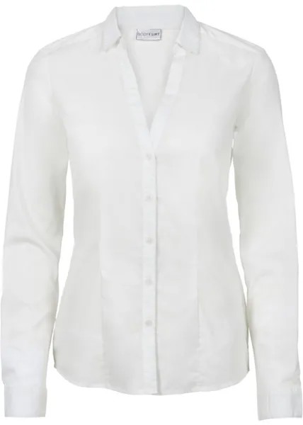 Эластичная блузка Bodyflirt, белый