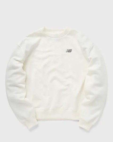 Свитер New Balance Sport Essentials French Terry Small Logo Crew, цвет seasalt (sst)
