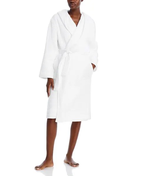 Турецкий вафельный халат Hudson Park Collection, цвет White