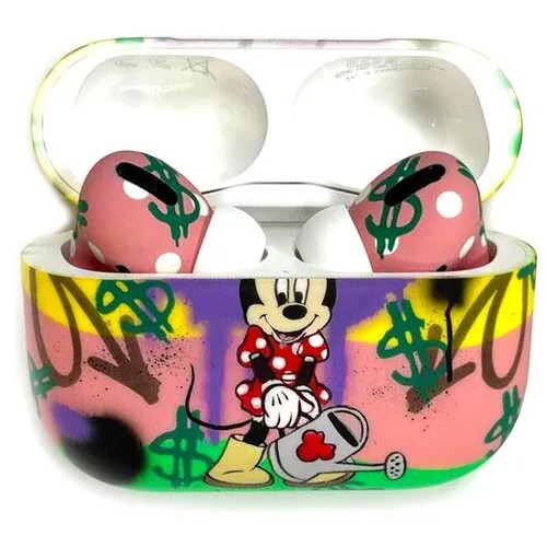 Беспроводные наушники Apple AirPods Pro Custom Edition Mini Lucky Mouse матовые