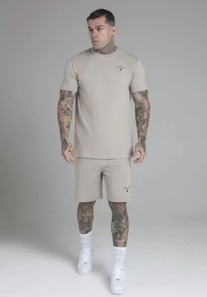 Шорты SET SIKSILK, коричневый