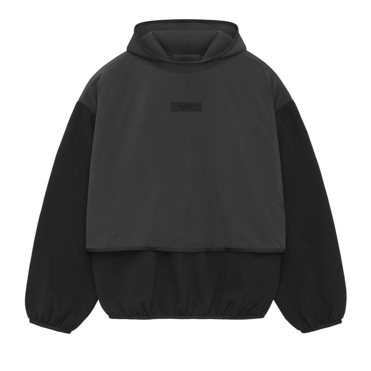 Толстовка Fear Of God Essentials Fear of God Essentials Nylon Fleece Hooded Sweatshirt, черный