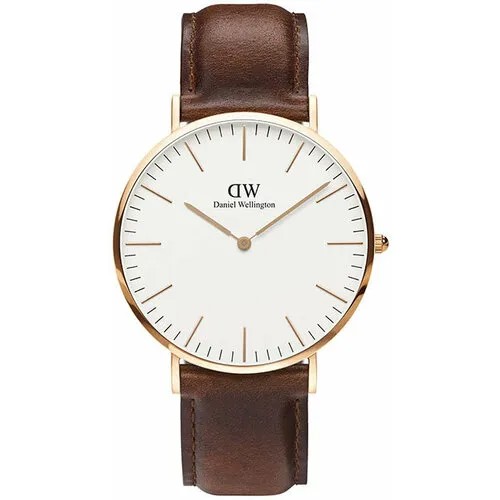 Наручные часы Daniel Wellington, золотой, белый