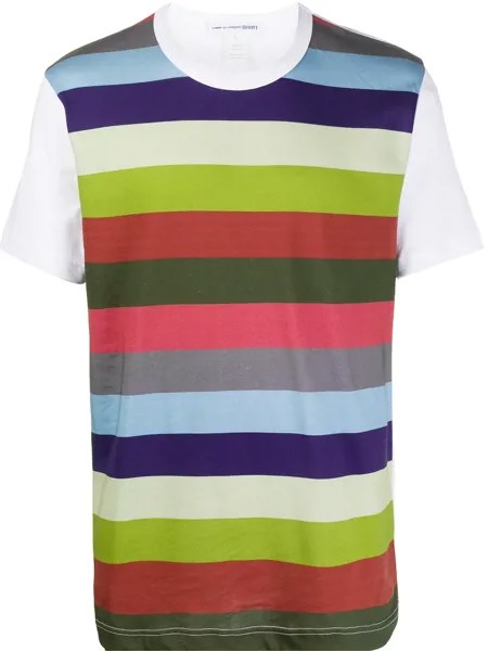 Comme Des Garçons Shirt футболка в полоску