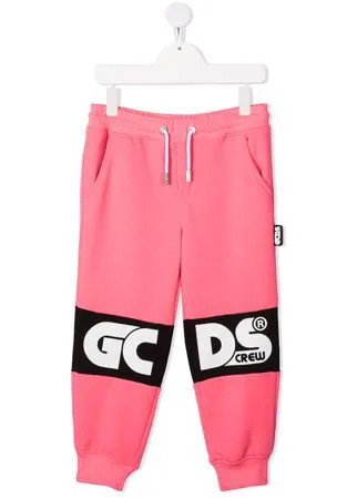 Gcds Kids спортивные брюки с логотипом