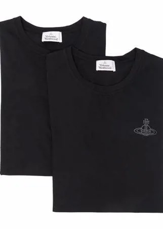 Vivienne Westwood комплект из двух футболок с логотипом Orb