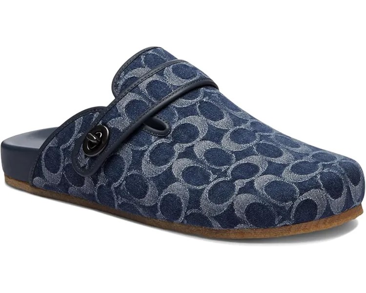 Сабо COACH Blake Clog, цвет Denim