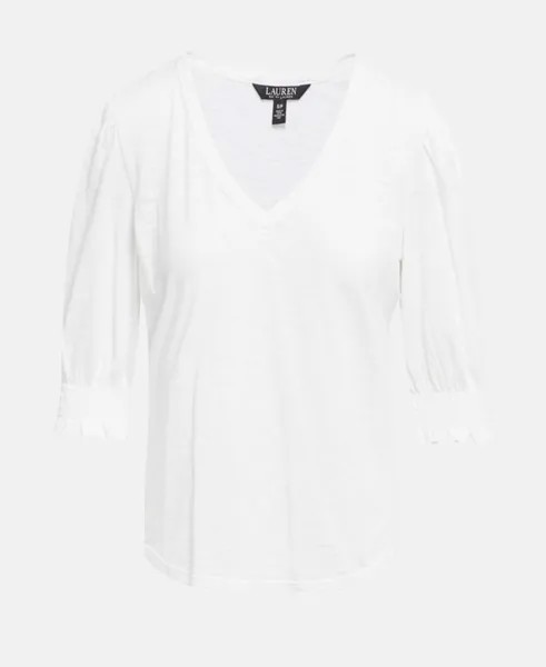 Рубашка блузка Lauren Ralph Lauren, белый