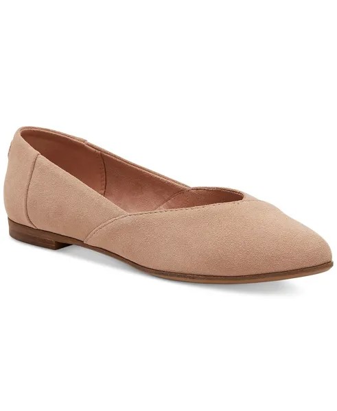 Женские классические балетки Jutti Neat с миндалевидным носком TOMS