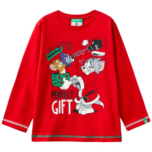 Лонгслив United Colors of Benetton для мальчиков 22A_3VR5G105W_015_98