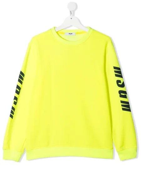 MSGM Kids джемпер с логотипом