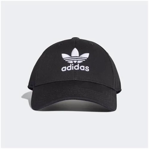 Кепка adidas, размер OSFW, черный..