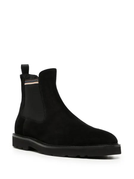 Замша Argo Chelsea Сапоги Paul Smith, черный