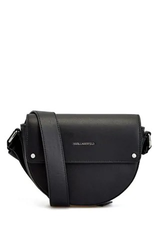 Сумка-crossbody K/Ikon из гладкой кожи