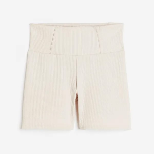 Спортивные шорты H&M Drymove, кремовый