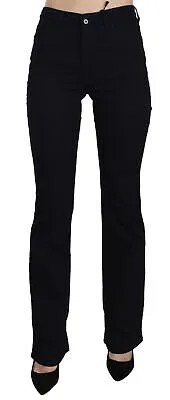 Джинсы CNC COSTUME NATIONAL Черные джинсы Boot Cut с высокой талией s. W26 Джинсовый 400 долларов США