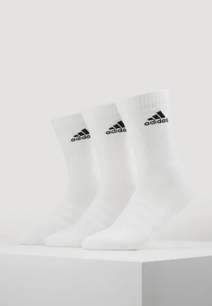 Спортивные носки CUSH 3 PACK UNISEX adidas Performance, цвет white/black
