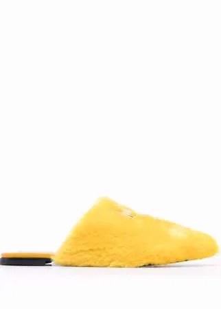 Moschino мюли с логотипом