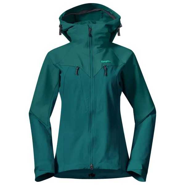 Куртка из софтшелла Bergans Women's Tind Softshell, цвет Malachite Green