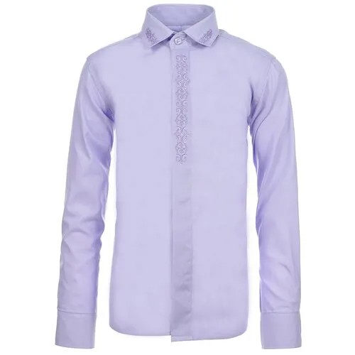 Школьная рубашка Imperator, размер 98-104, фиолетовый, лиловый