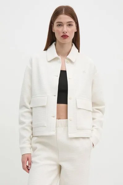 Куртка-рубашка Calvin Klein Jeans, бежевый