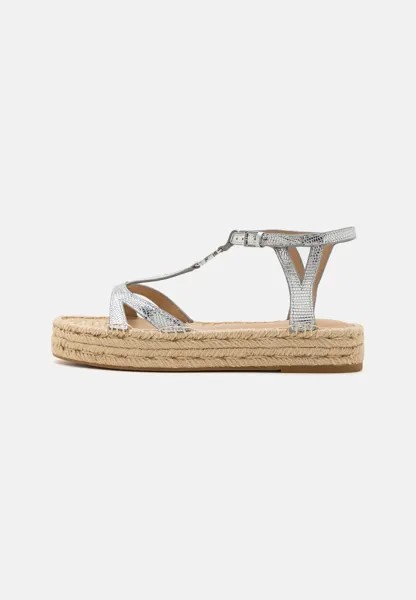 Эспадрильи PAYTON Lauren Ralph Lauren, цвет polished silver