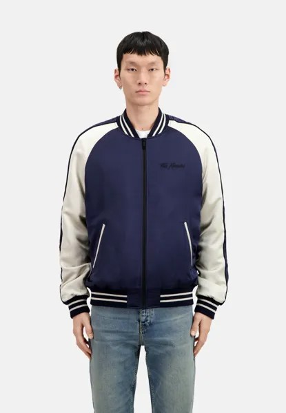 Куртка-бомбер WITH DRAGON EMBROIDERY The Kooples, цвет navy