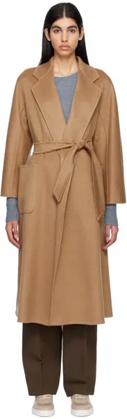 Светло-коричневое пальто Ludmilla Icon Max Mara