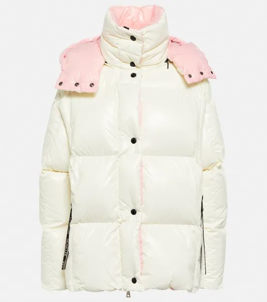 Пуховик из параны MONCLER, белый