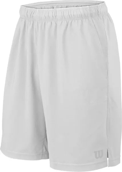 Мужские теннисные шорты Wilson Rush 9 дюймов из ткани Rush, белый