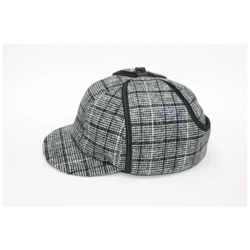 Кепка шлем Мария демисезонная, подкладка, размер 58 - 59, серый