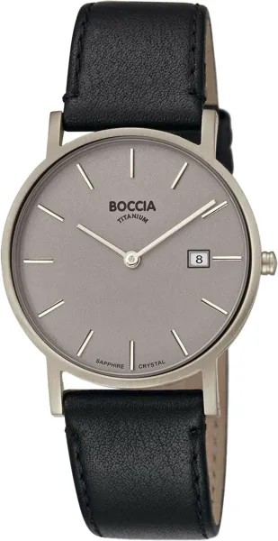 Наручные часы мужские Boccia Titanium 3637-01 титановые