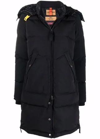 Parajumpers пуховик с капюшоном и нашивкой-логотипом