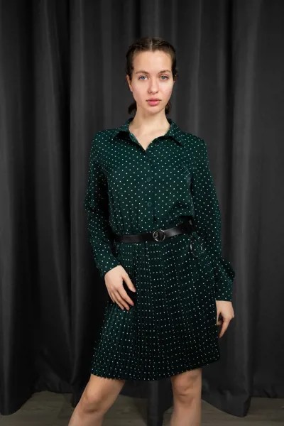 Платье женское (B) STOLNIK 021 (42, Кирпичный)