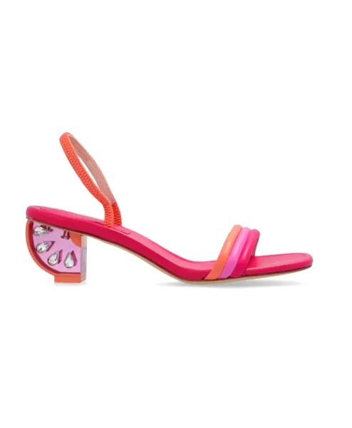 Босоножки на каблуке Kate Spade, розовый