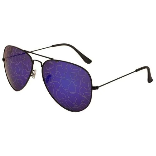 Солнцезащитные очки Loris, черный, синий