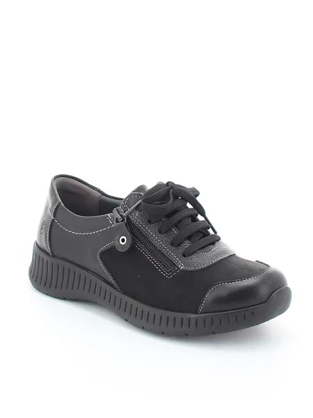 Туфли Suave женские демисезонные, размер 38, цвет черный, артикул 16002-0599 E139 T619