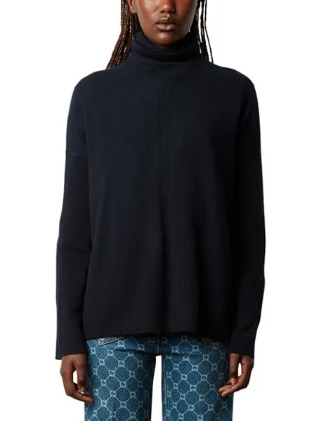 Кашемировый свитер Livia с высоким воротником Gerard Darel, цвет Blue